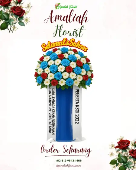 Standing Flowers Datah Bilang Baru